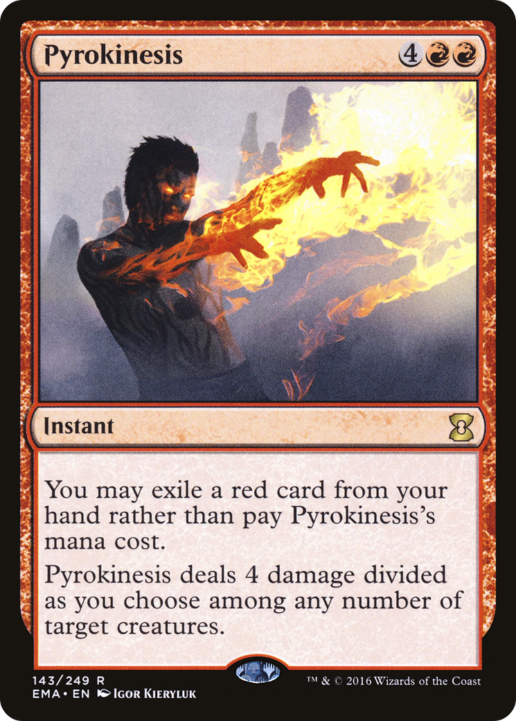 Pyrokinesis (143) - Eternal Masters