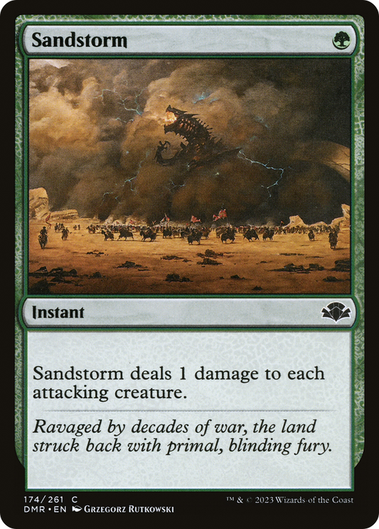 Sandstorm [Dominaria Remastered] Foil