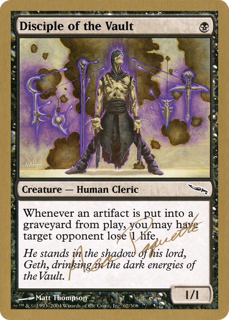 Disciple of the Vault (ap62a) - World Championship Decks 2004