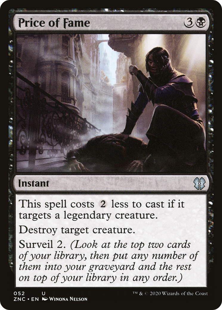 Price of Fame (052) - Zendikar Rising Commander