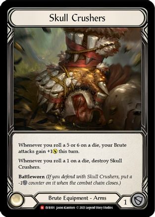 Skull Crushers (EVR001) (1st Edition) Cold Foil - Everfest