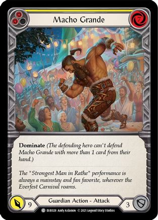 Macho Grande (Yellow) (EVR028) (1st Edition) - Everfest
