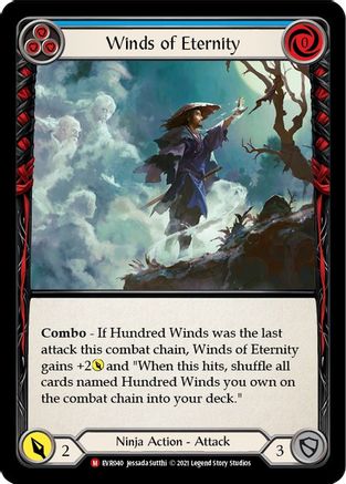 Winds of Eternity (EVR040) (1st Edition) Rainbow Foil - Everfest