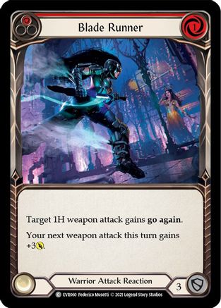 Blade Runner (Red) (EVR060) (1st Edition) Rainbow Foil - Everfest