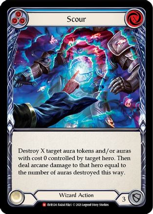 Scour (EVR124) (1st Edition) Rainbow Foil - Everfest