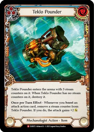 Teklo Pounder (EVR072) (1st Edition) Rainbow Foil - Everfest