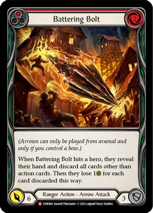 Battering Bolt (EVR088) (1st Edition) Rainbow Foil - Everfest