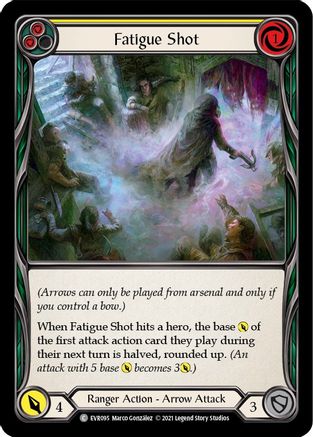 Fatigue Shot (Yellow) (EVR095) (1st Edition) - Everfest