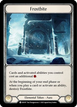 Frostbite (EVR197) 1st Edition Rainbow Foil - Everfest