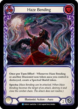 Haze Bending (EVR141) (1st Edition) Rainbow Foil - Everfest