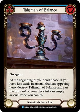 Talisman of Balance (EVR188) (1st Edition) - Everfest