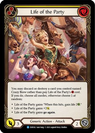 Life of the Party (Yellow) (EVR162) (1st Edition) - Everfest