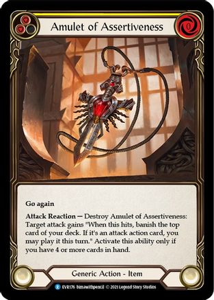 Amulet of Assertiveness (EVR176) (1st Edition) - Everfest