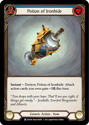 Potion of Ironhide (EVR186) (1st Edition) - Everfest