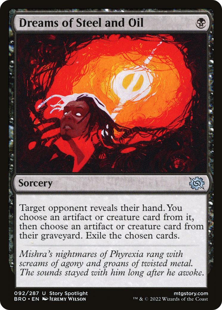 Dreams of Steel and Oil (092) Foil - The Brothers' War
