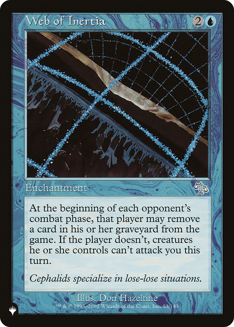 Web of Inertia [The List Reprints] | Silver Goblin