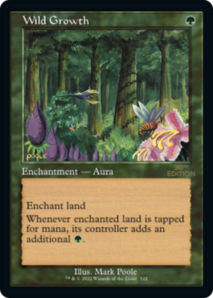 Wild Growth (Retro) (522) - 30th Anniversary Edition