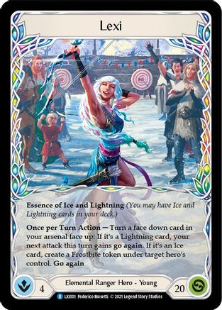 Lexi (LXI001) Rainbow Foil - Blitz Deck: Tales of Aria - Lexi