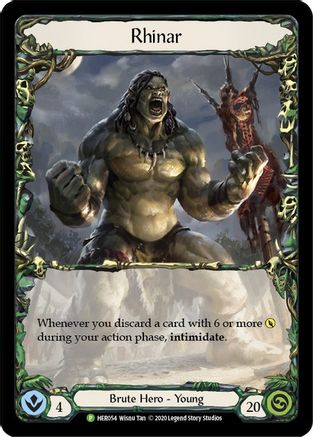 Rhinar (HER054) Cold Foil - FaB Promos