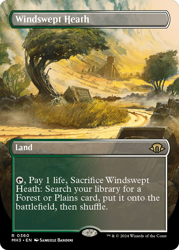 Windswept Heath (Borderless) (360) - Modern Horizons 3