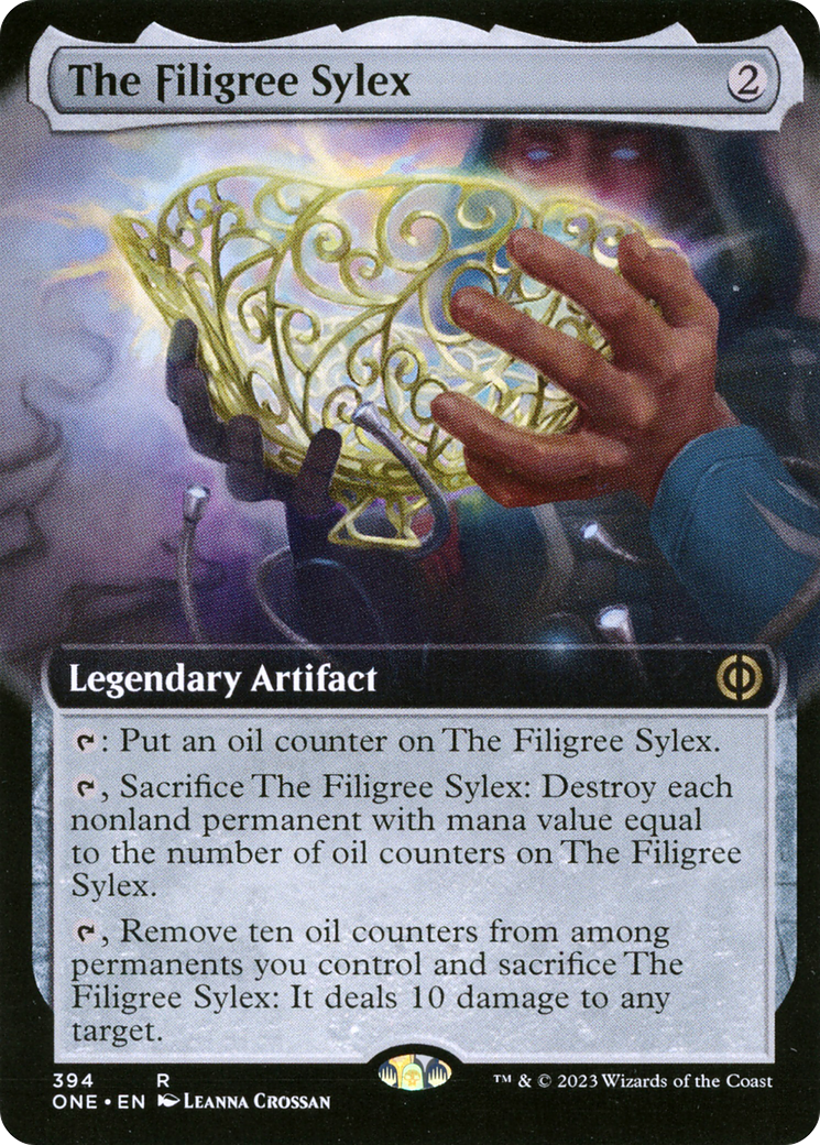 The Filigree Sylex (Extended Art) (394) - Phyrexia: All Will Be One