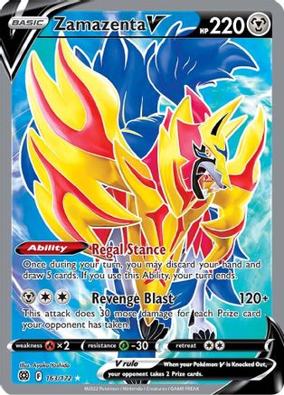 Zamazenta V (163/172) [Sword & Shield: Brilliant Stars] | Silver Goblin