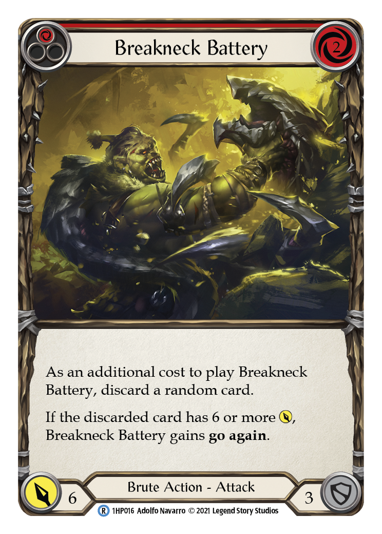 Breakneck Battery (Red) [1HP016] (History Pack 1) | Silver Goblin