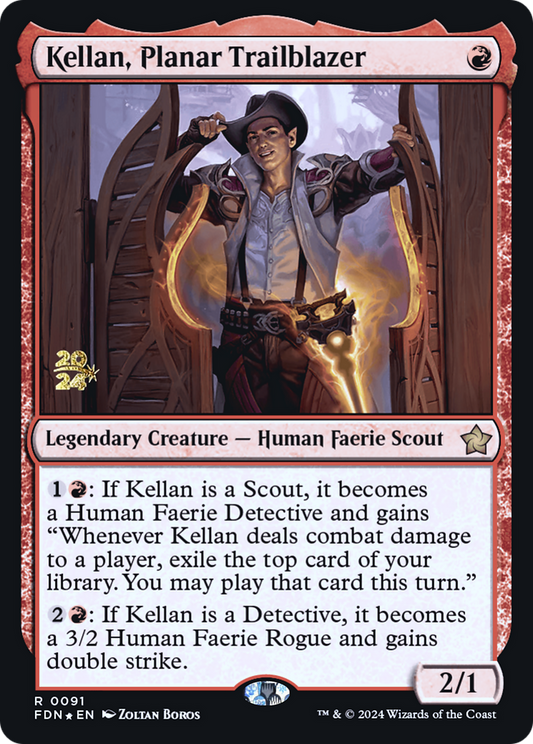 Kellan, Planar Trailblazer Foil (91S)