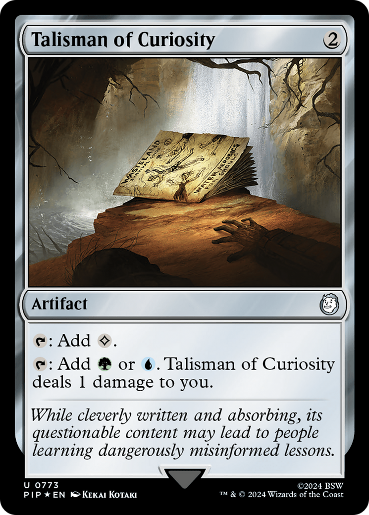 Talisman of Curiosity (Surge Foil) [Fallout] | Silver Goblin