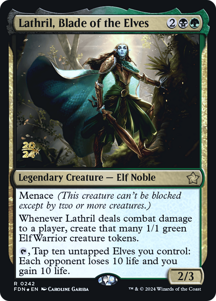 Lathril, Blade of the Elves Foil (242S)