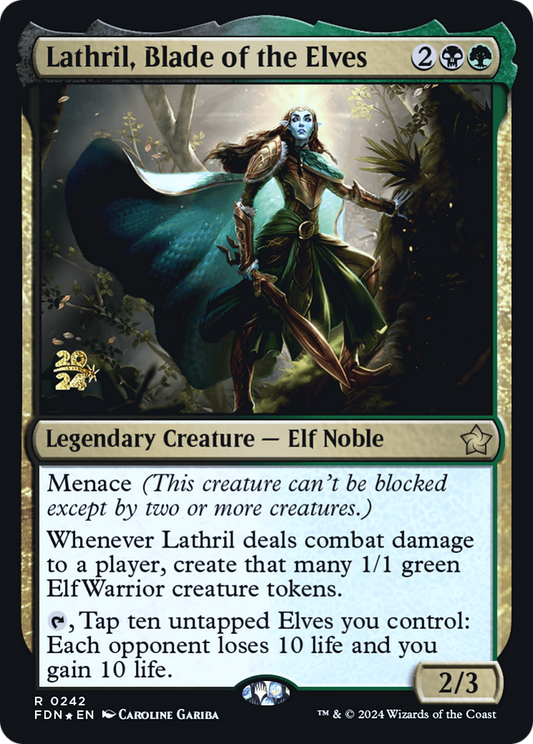 Lathril, Blade of the Elves Foil (242S)