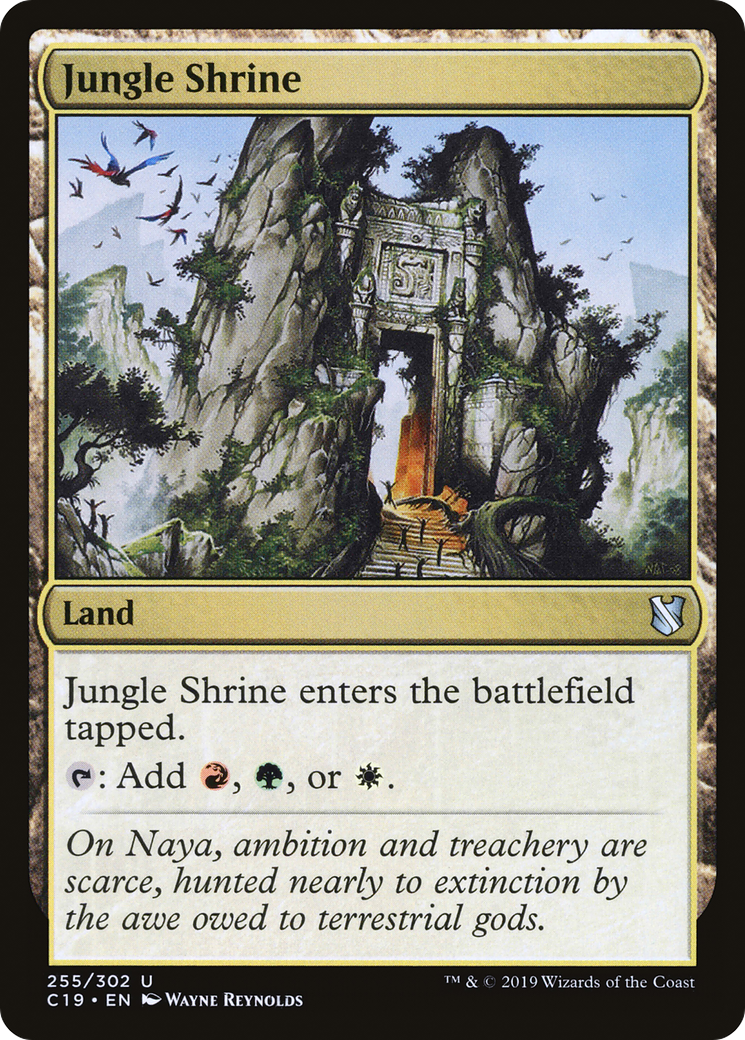 Jungle Shrine (255) - Commander 2019