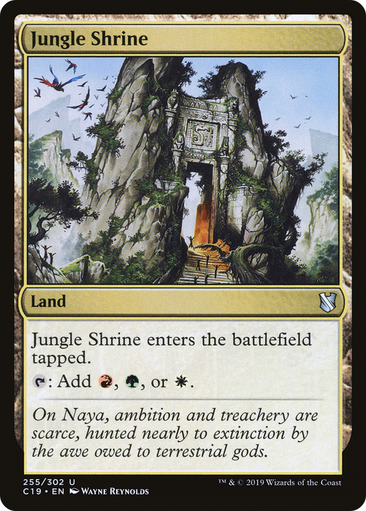 Jungle Shrine (255) - Commander 2019