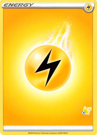 Lightning Energy (#4 Pikachu Stamped) () - Battle Academy 2022