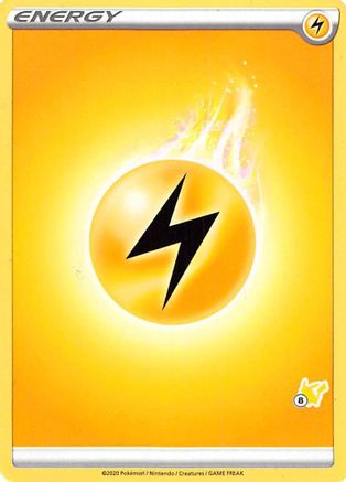 Lightning Energy (#8 Pikachu Stamped) () - Battle Academy 2022