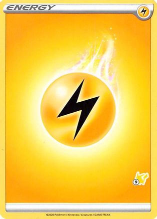 Lightning Energy (#9 Pikachu Stamped) () - Battle Academy 2022