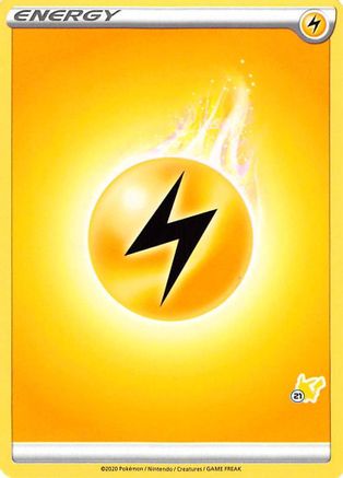 Lightning Energy (#21 Pikachu Stamped) () - Battle Academy 2022