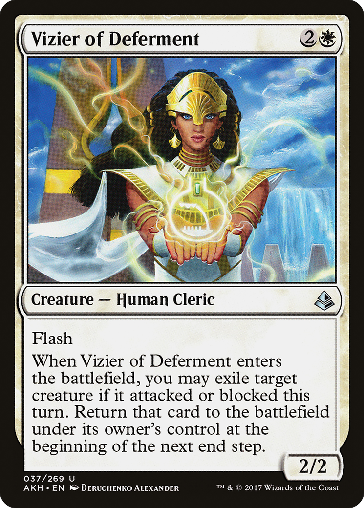 Vizier of Deferment [Amonkhet] | Silver Goblin