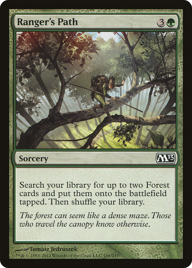 Ranger's Path (186) Foil - Magic 2013