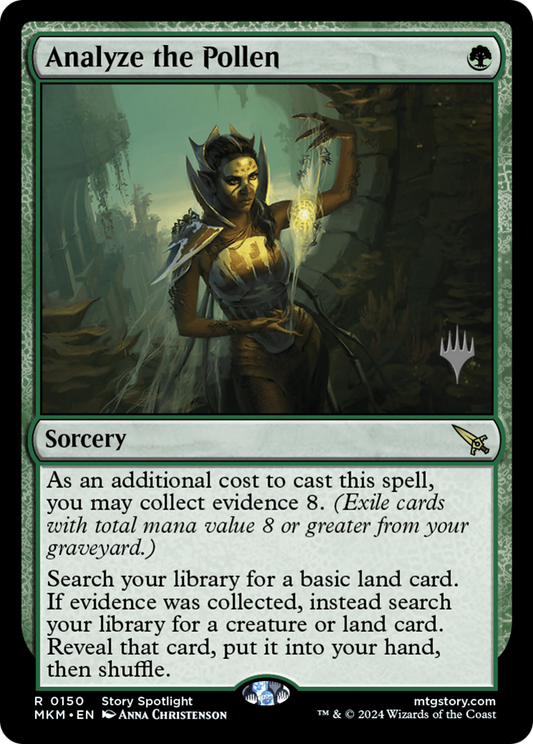 Analyze the Pollen (150) Foil - Murders at Karlov Manor Promos