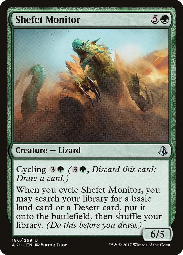 Shefet Monitor [Amonkhet] | Silver Goblin