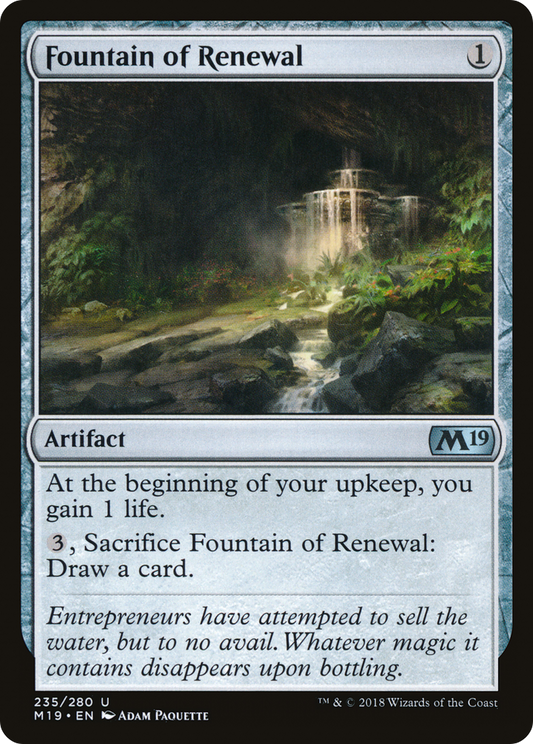 Fountain of Renewal (235) - Core Set 2019