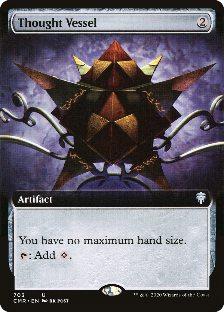 Thought Vessel (Extended Art) (703) - Commander Legends