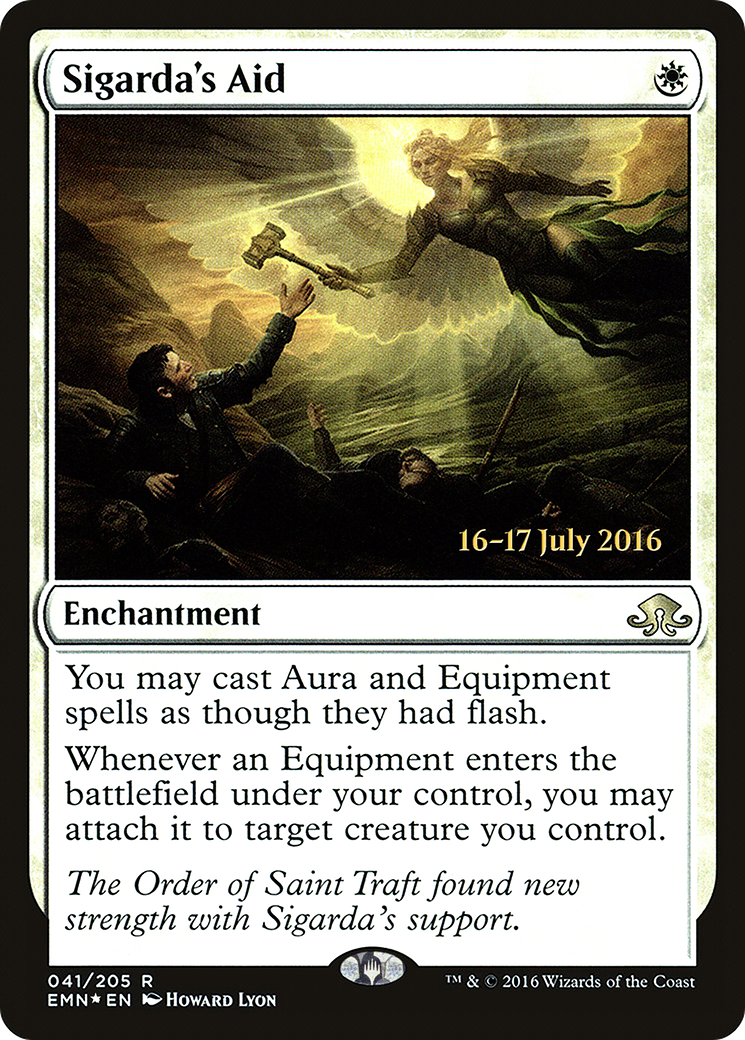 Sigarda's Aid (041) Foil - Eldritch Moon Promos