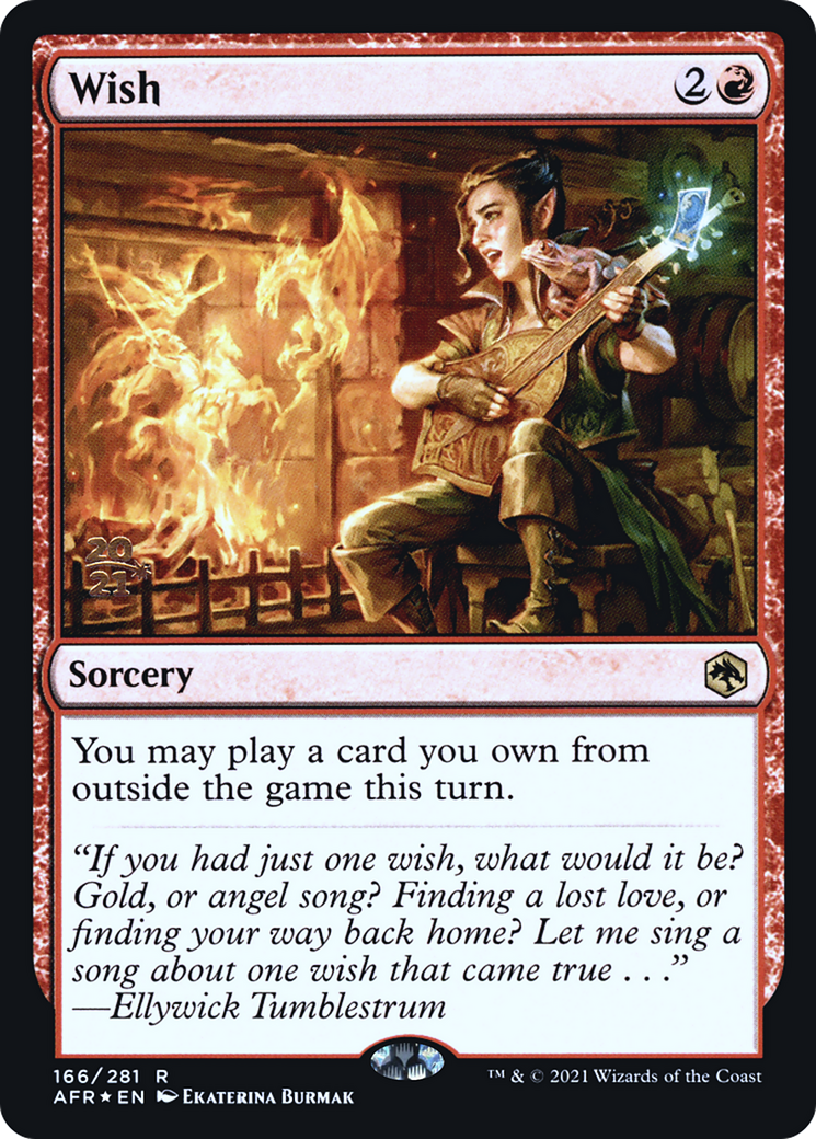 Wish (166) Foil - Adventures in the Forgotten Realms Promos