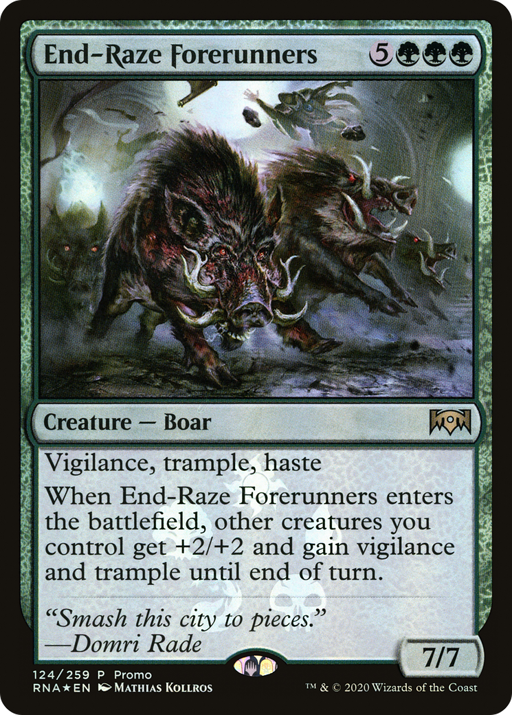 End-Raze Forerunners [Ravnica Allegiance Promos]