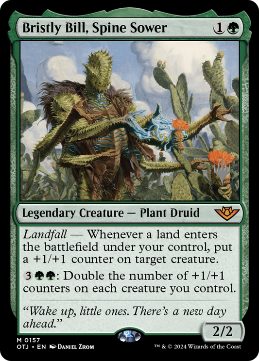 Bristly Bill, Spine Sower (157) - Outlaws of Thunder Junction Promos