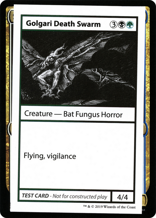 Golgari Death Swarm (2021 Edition) [Mystery Booster Playtest Cards]