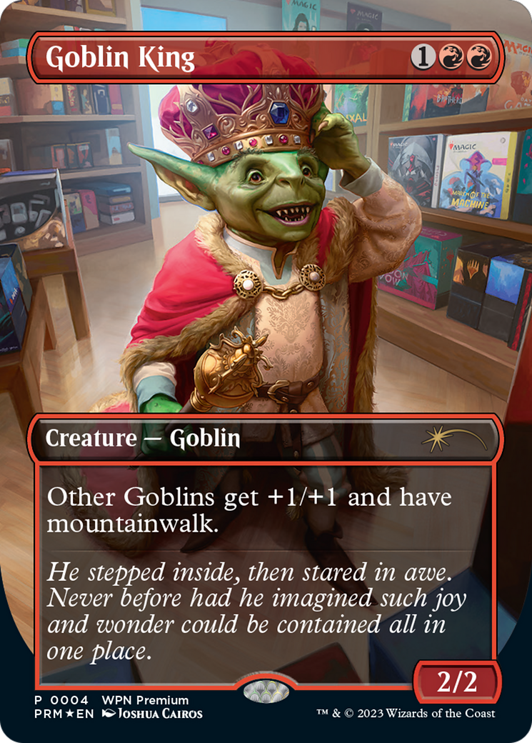 Goblin King (004) Foil - Wizards Play Network 2024