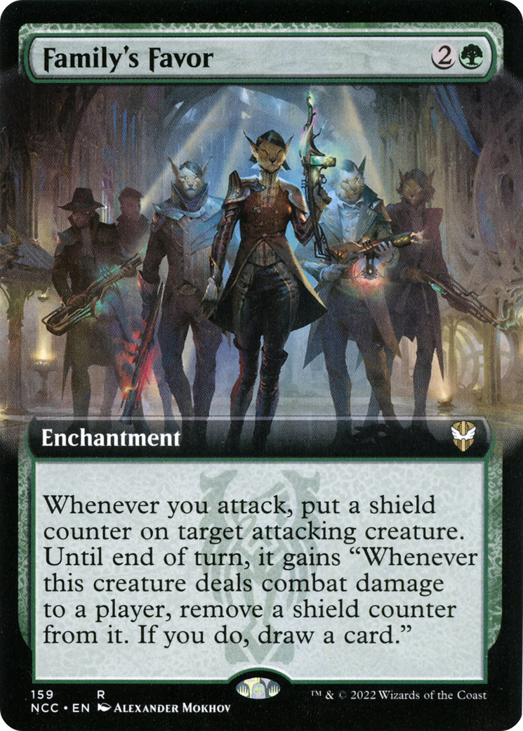 Family's Favor (Extended Art) (159) - New Capenna Commander